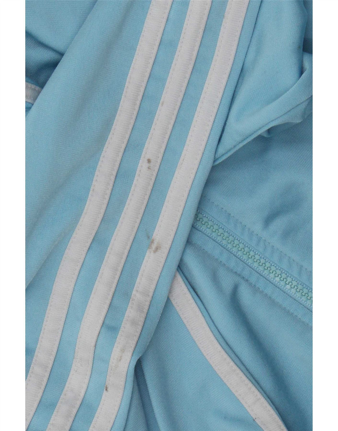 Adidas Jungen Trainingsanzug Top Jacke 13-14 Jahre Blaues Polyester