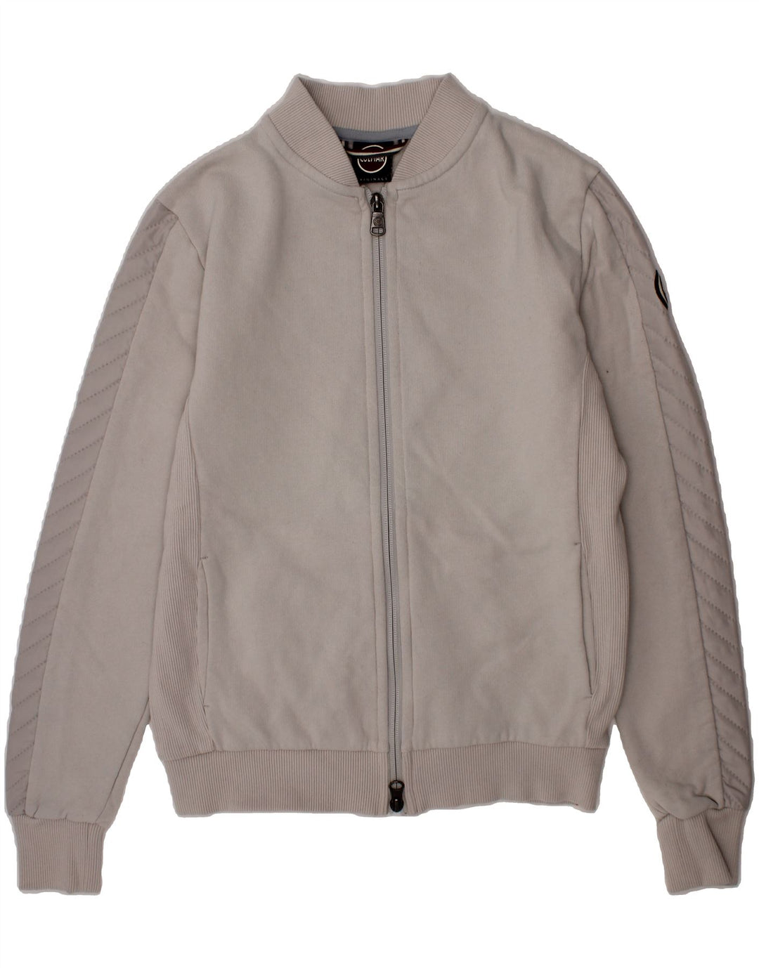 COLMAR Boys Tracksuit Top Jacket 11-12 Years Grey Vintage Colmar and Second-Hand Colmar from Messina Hembry 