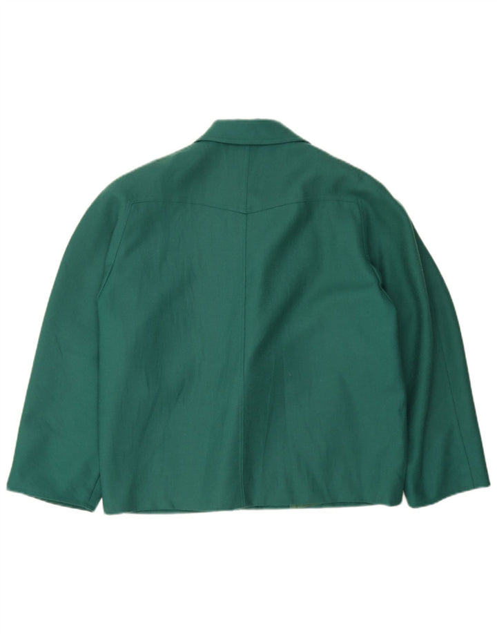 Marella Damen Zweireihiger, übergroßer Blazer, Gr. 10, Größe S, Grün