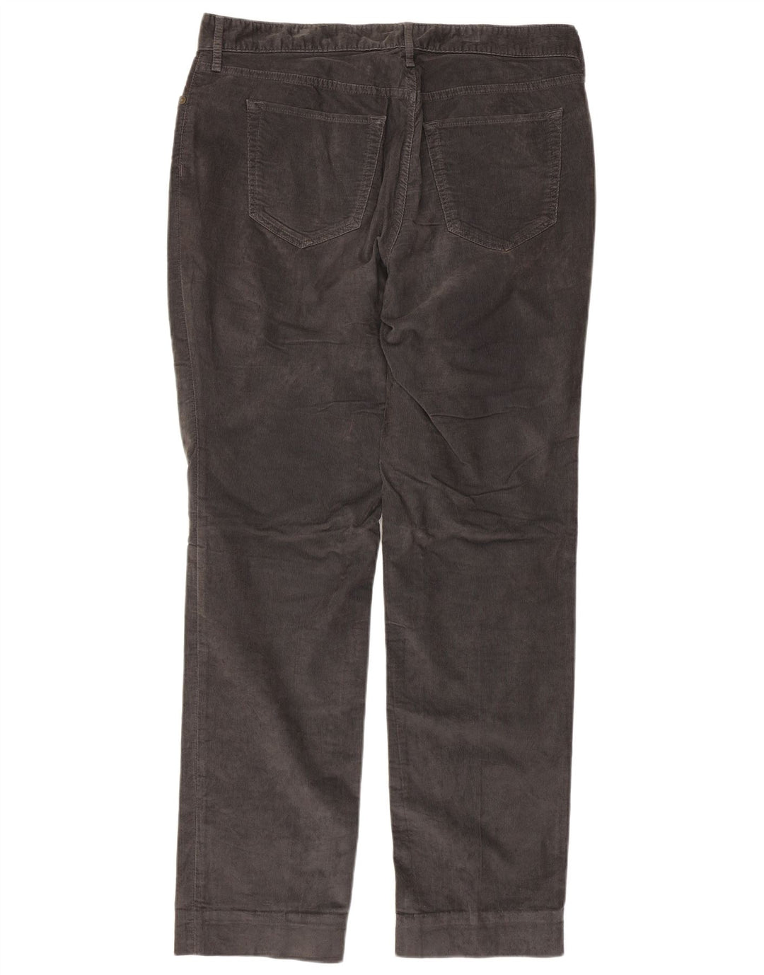 Eddie Bauer Damen Cordhose US 12 Large W36 L32 Graue Baumwolle