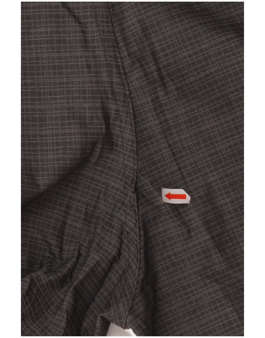 QUIKSILVER Herren-Chinoshorts W40 XL Grau kariertes Polyamid