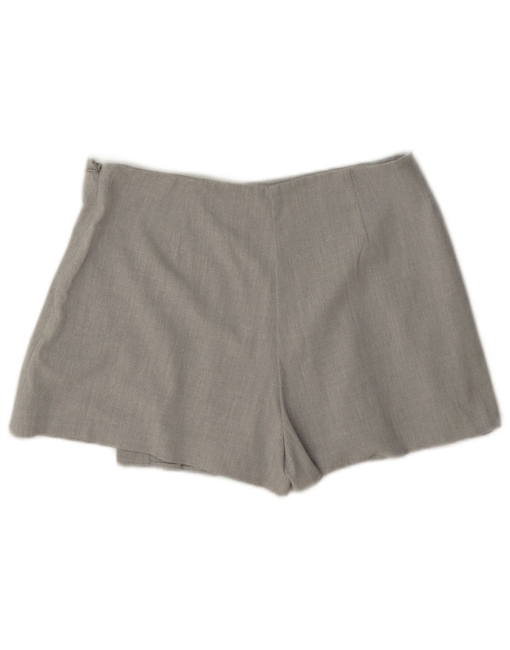 Zara Damen Skort Minirock Medium W28 Grau