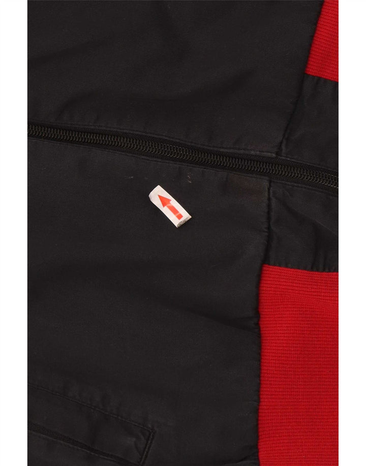Adidas Herren-Trainingsanzug-Top-Jacke, kleines graues Colourblock-Polyester