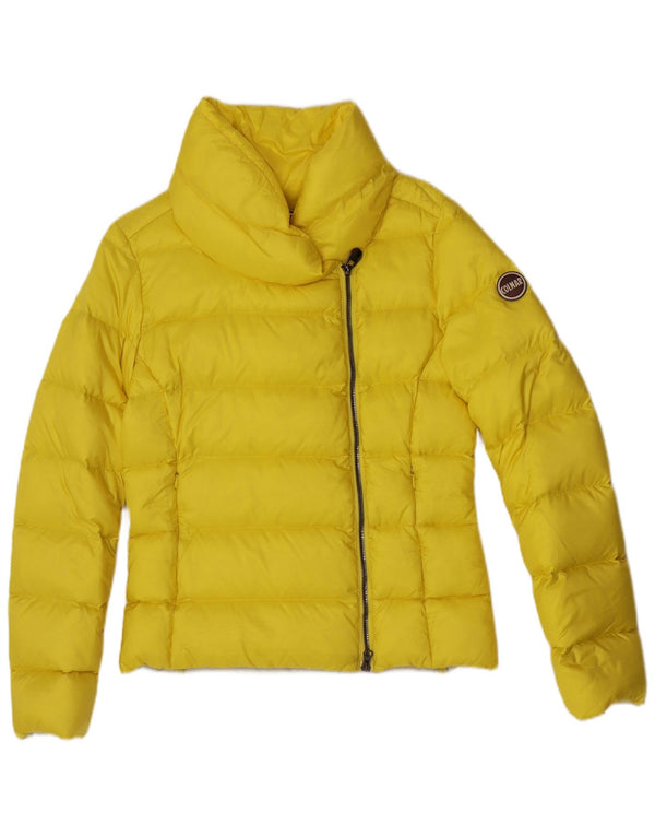 Colmar Damen Wattierte Jacke IT 42 Small Gelb Polyester