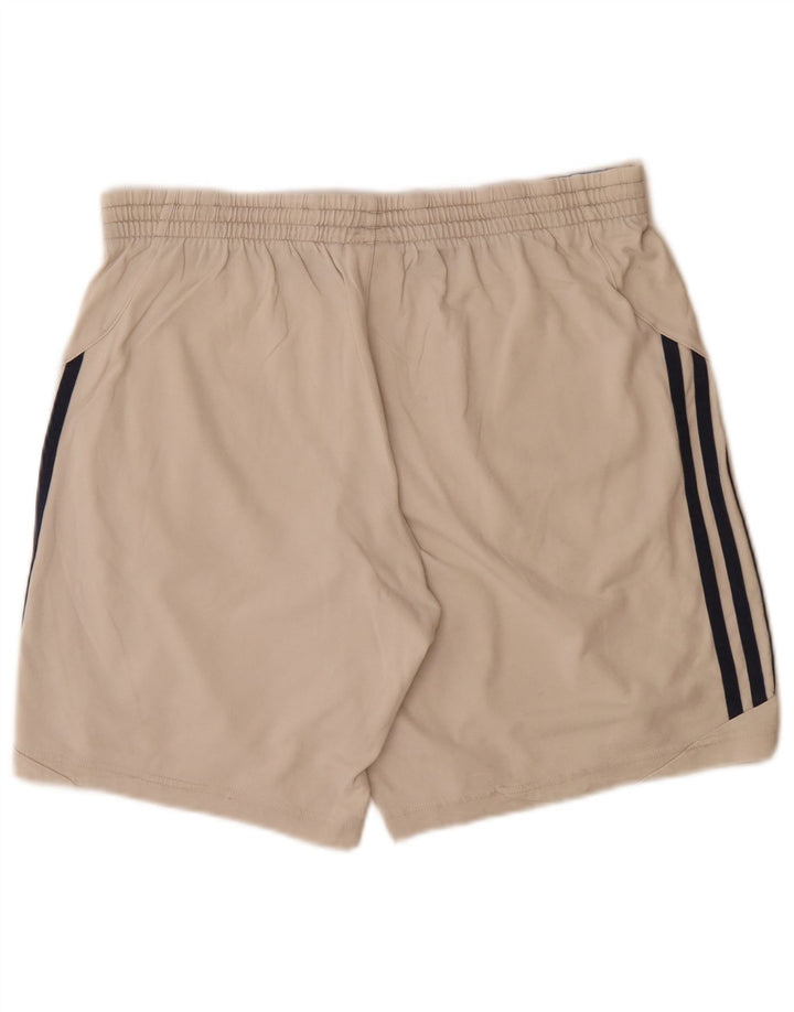 Adidas Herren Climalite Sport Shorts Mittelbeige Baumwolle