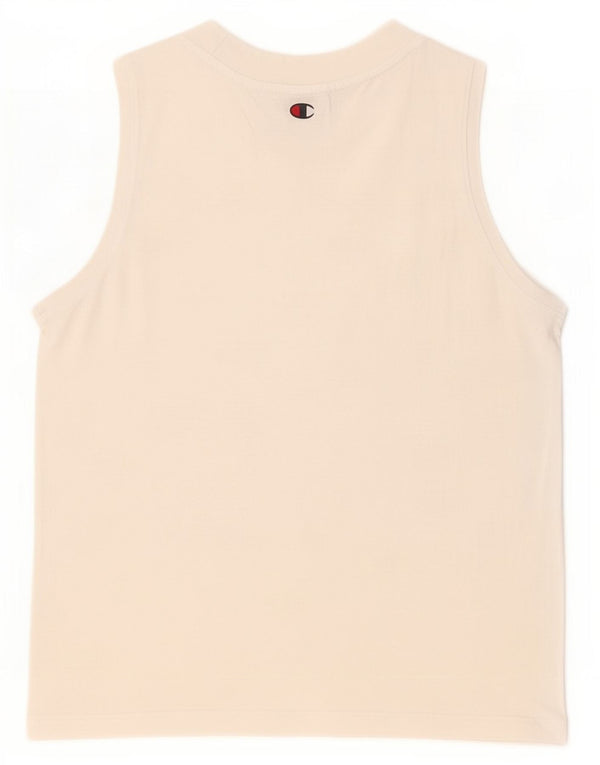 Champion Damen-Top mit Grafik, UK 14, Größe L, Weiß