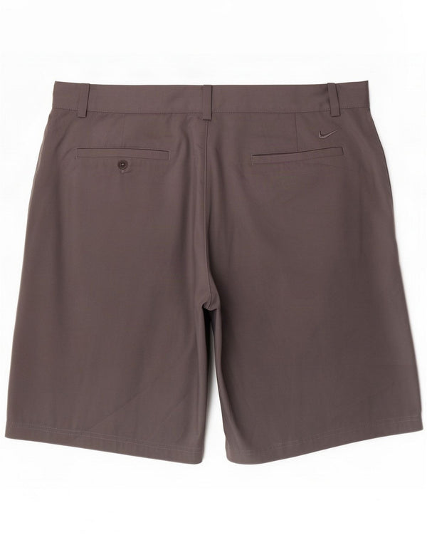 Nike Mens Golf Standard Fit Chino Shorts Large W36 Grau Polyester