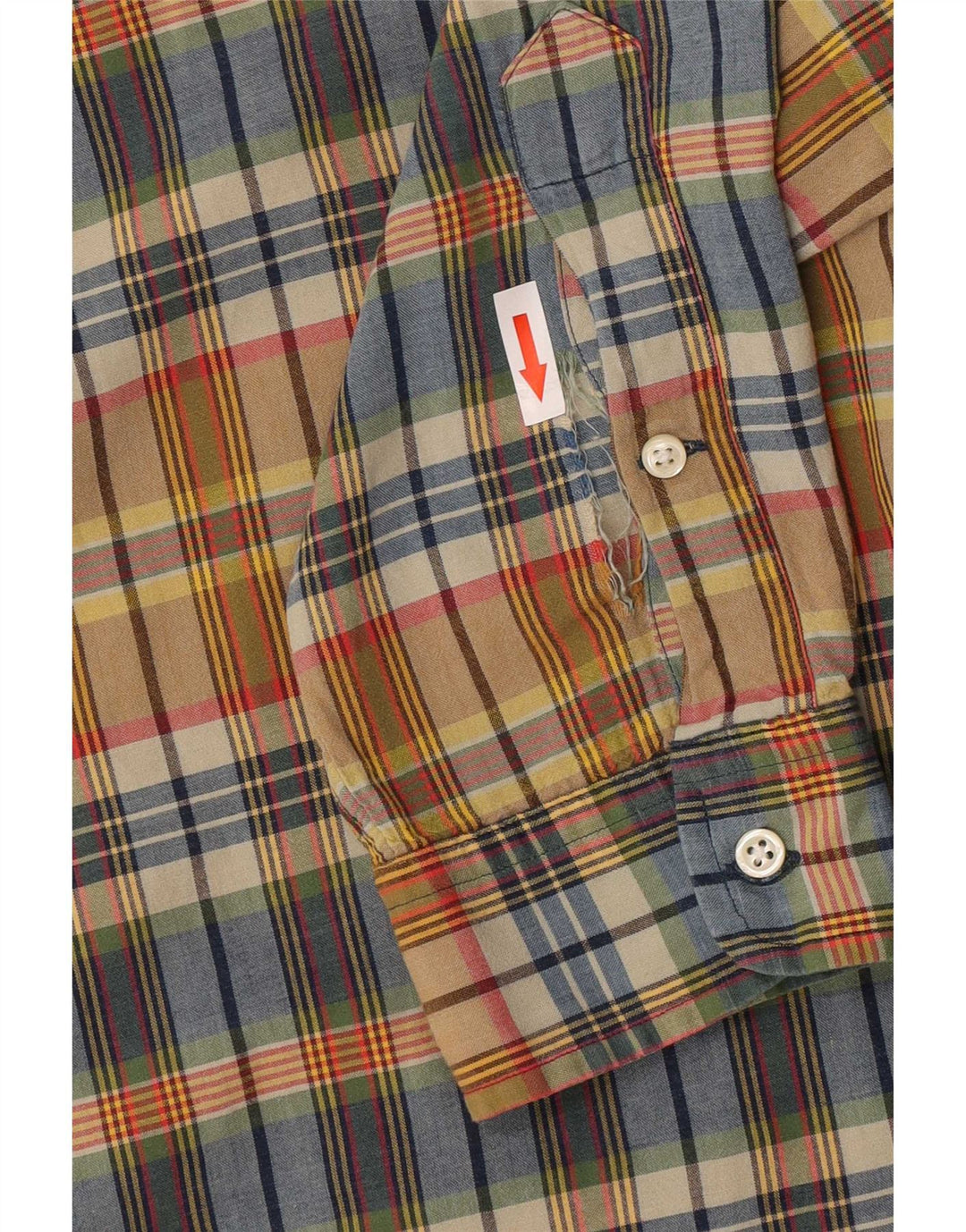 Polo Ralph Lauren Herren-Hemd mit klassischer Passform, groß, mehrfarbig, kariert, Baumwolle