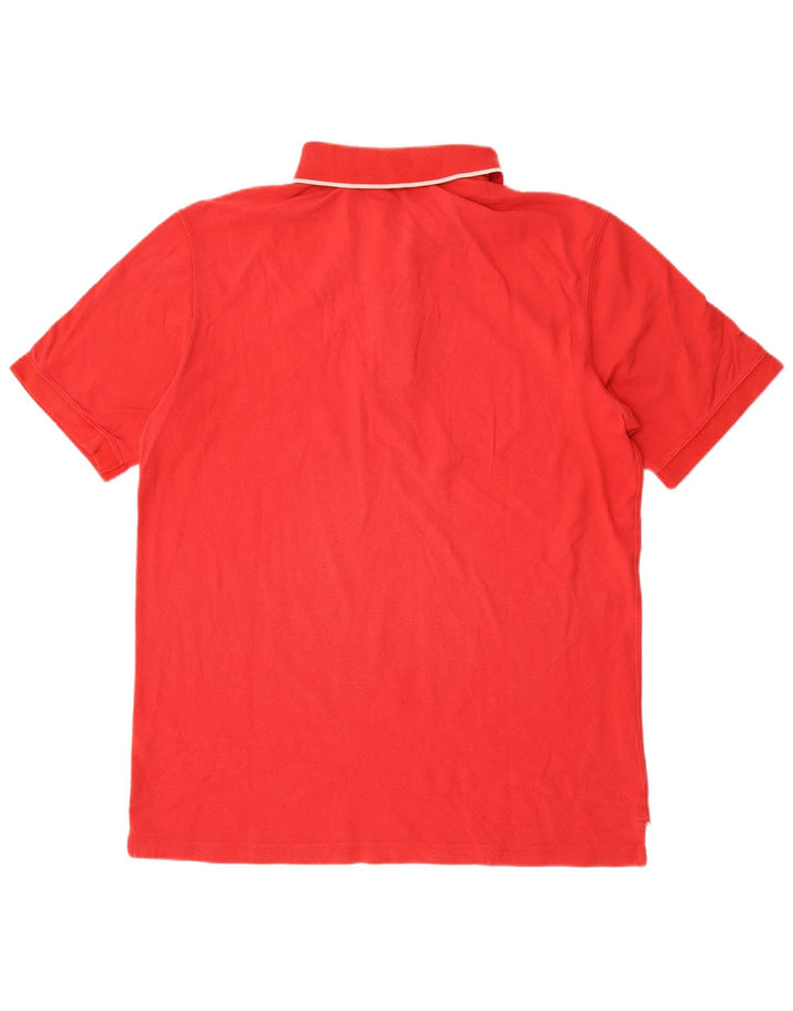 Sergio Tacchini Herren Poloshirt XL Rot Baumwolle
