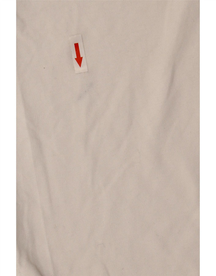Jack & Jones Herren-Poloshirt, Größe S, weiße Baumwolle