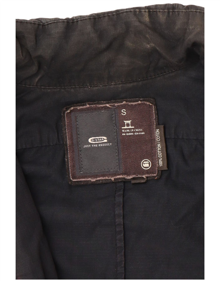 G-Star Herren-Militärjacke, klein, marineblau, Baumwolle