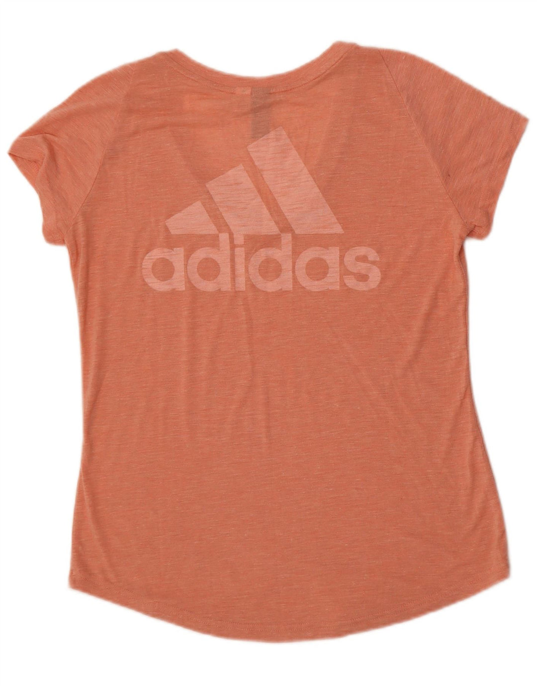 Adidas Damen Graphic T-Shirt Top UK 14 Medium Orange