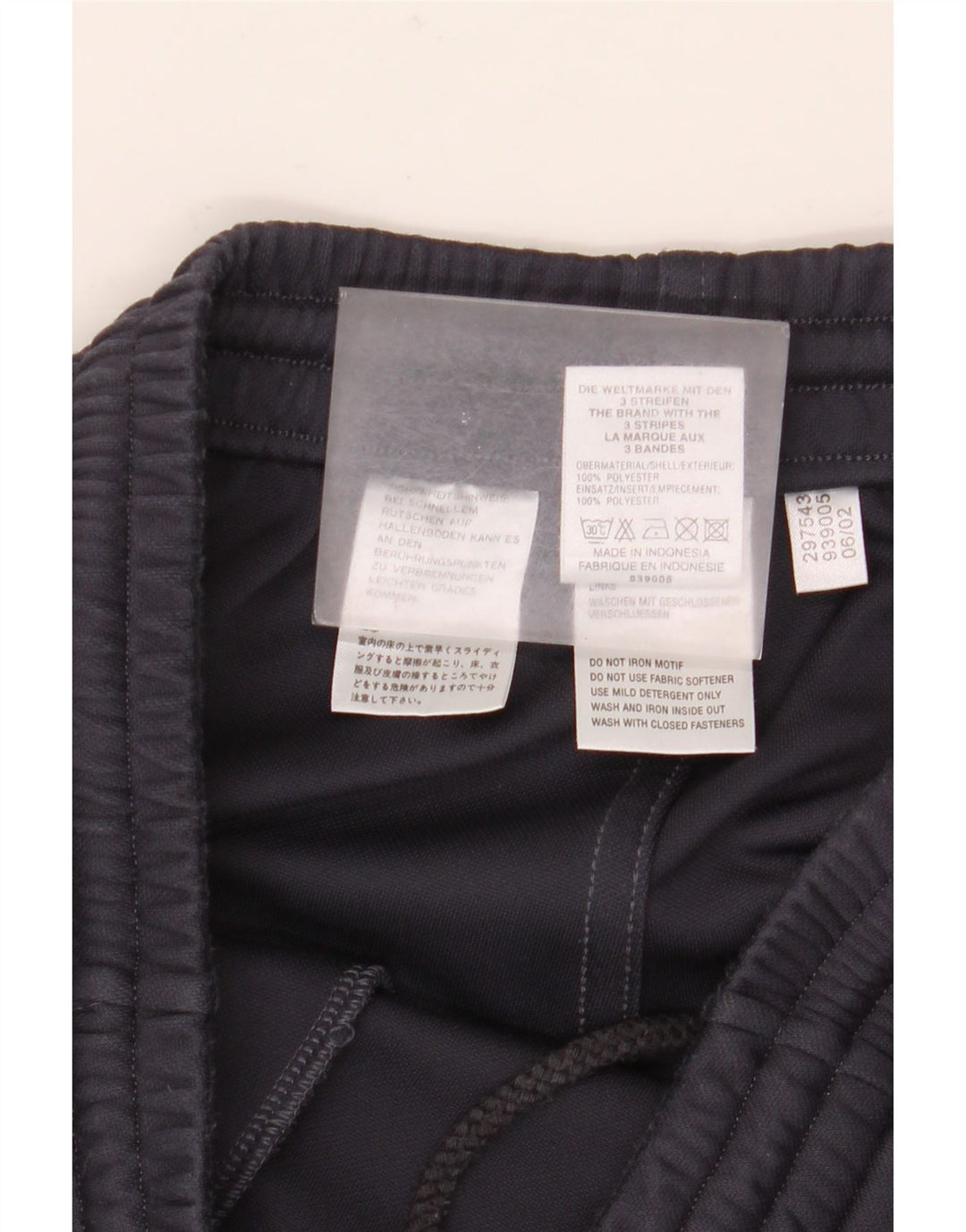 Adidas Herren-Trainingshose, Größe S, Marineblau, Polyester, Größe 36/38