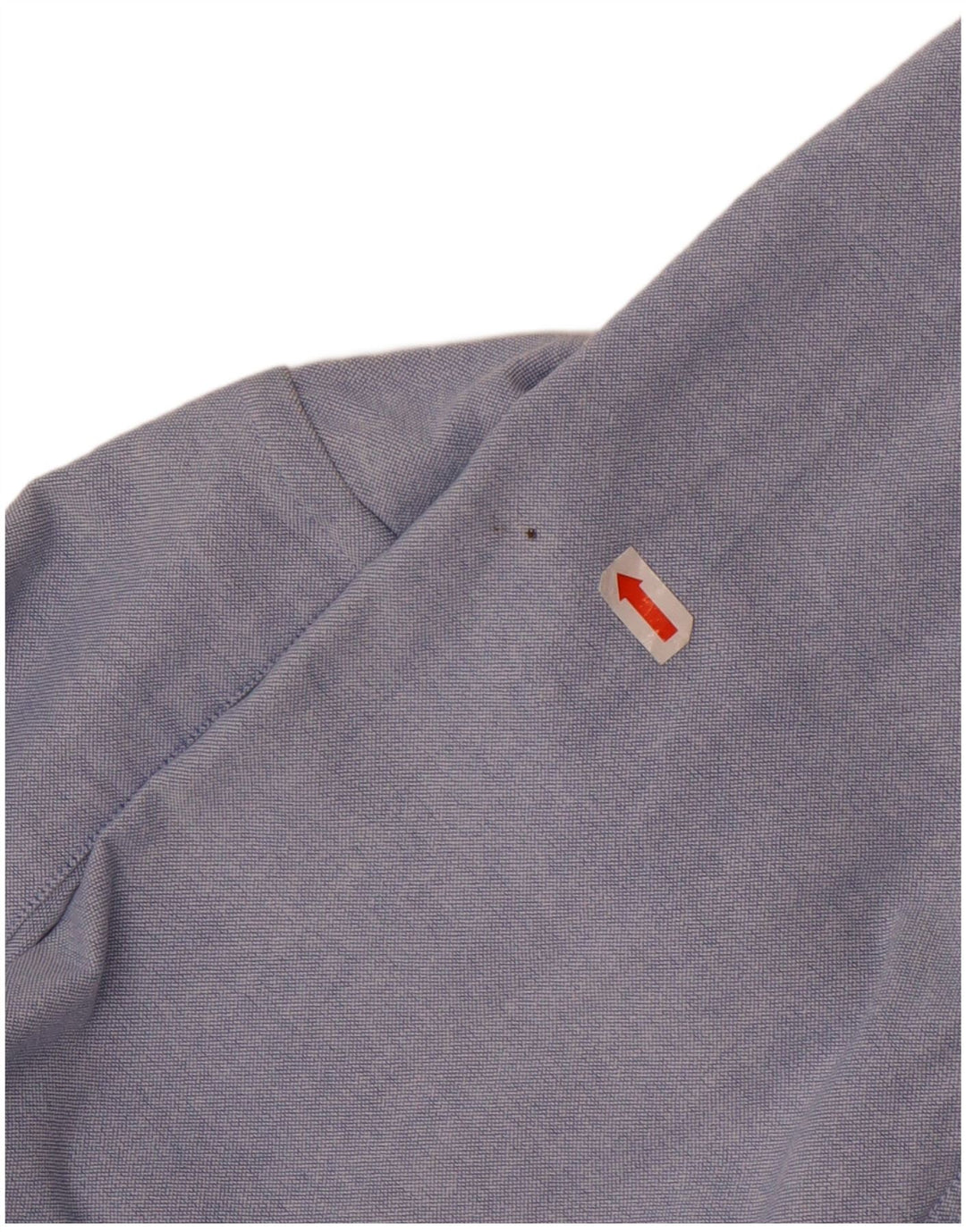 Marina Militare Herrenhemd, klein, aus blauer Baumwolle