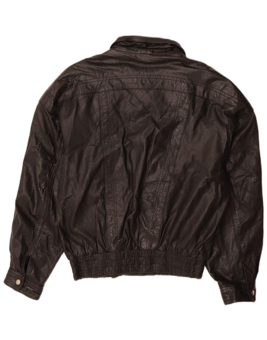 Yukon Trail Herren Lederjacke IT 50 Large Schwarz