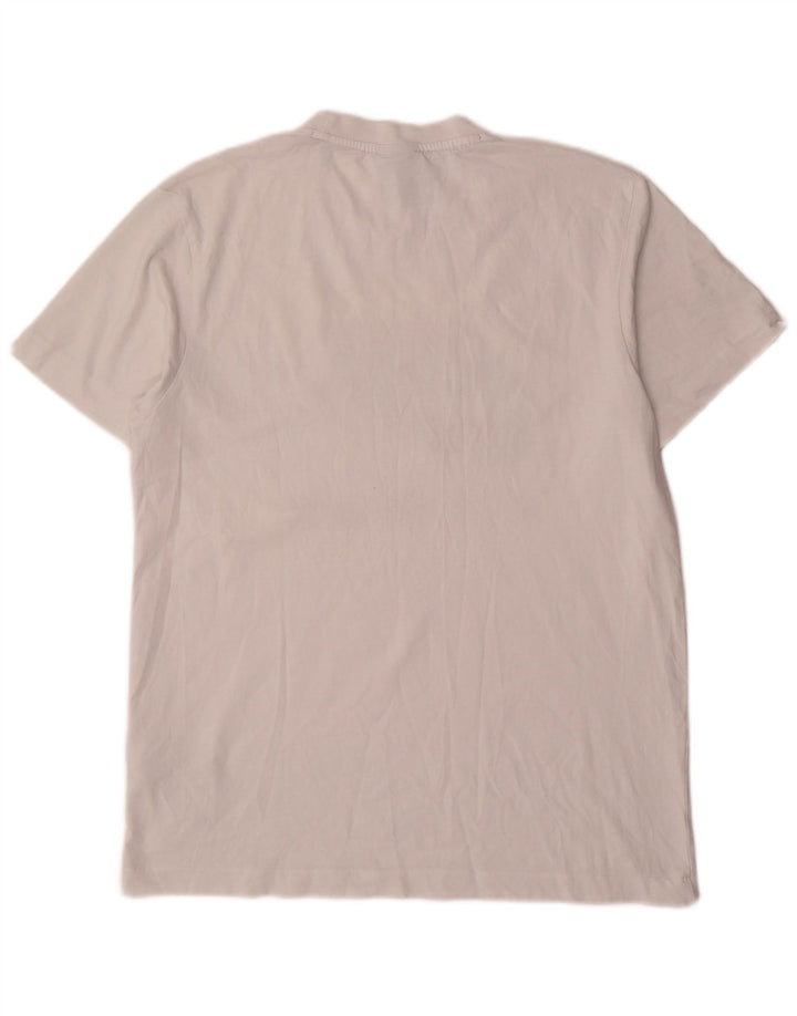 Nike Herren Air Max Graphic T-Shirt Top aus mittelweißer Baumwolle
