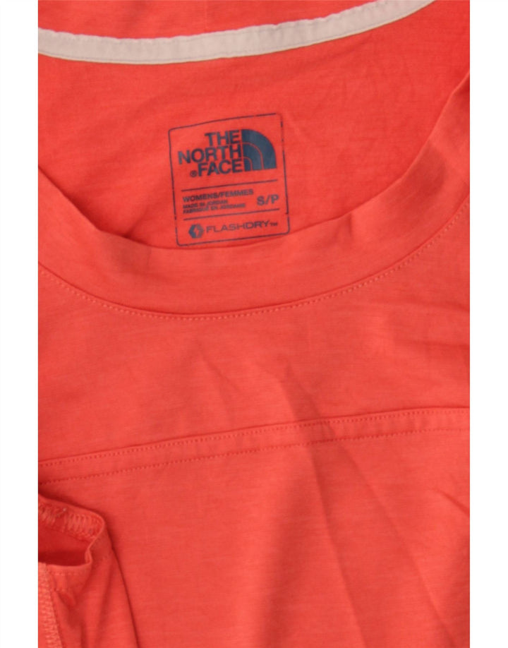 THE NORTH FACE Womens Vest Top UK 10 Small Orange Polyester Vintage The North Face and Second-Hand The North Face from Messina Hembry 