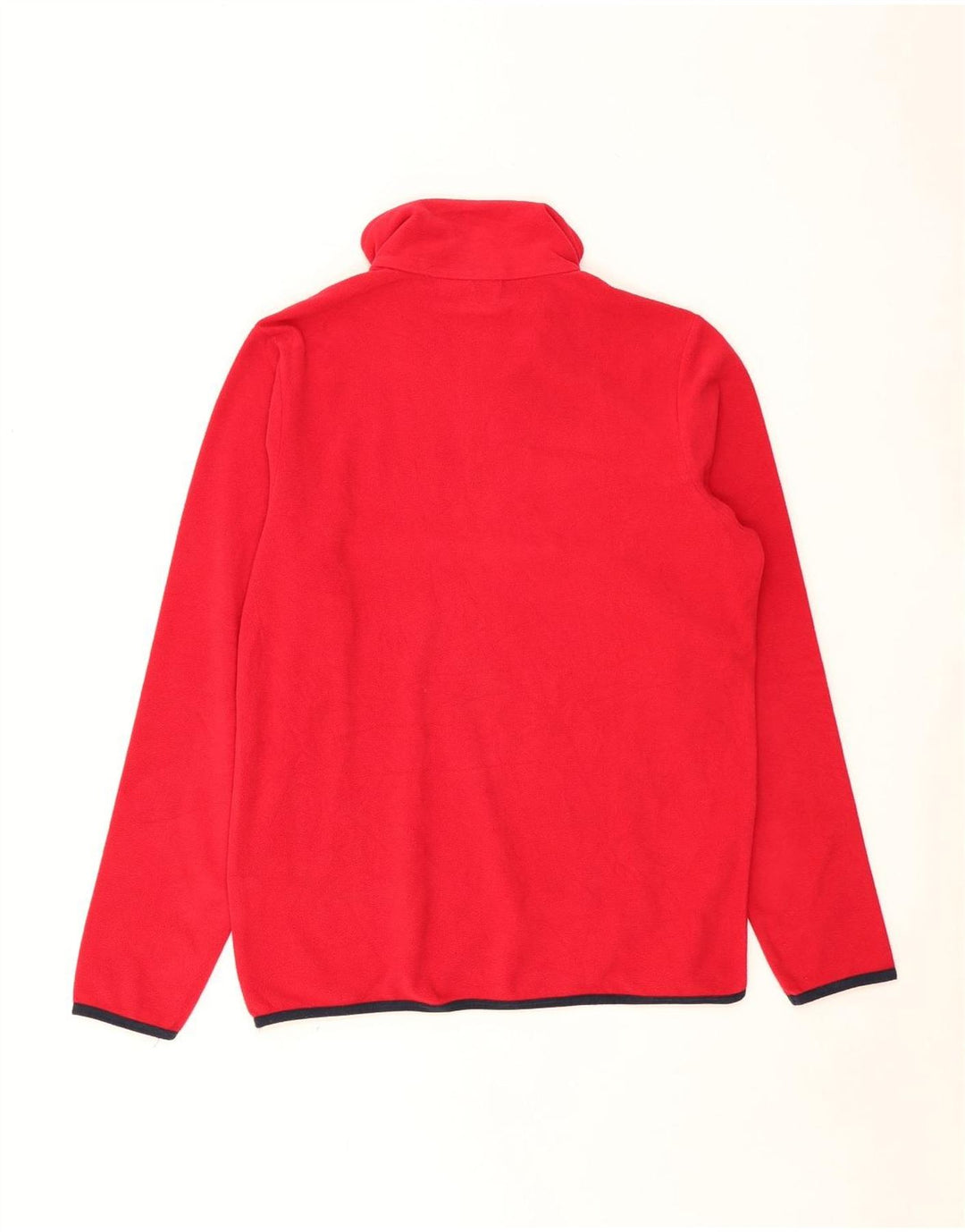 Lotto Herren-Fleecepullover mit Reißverschluss, XS, rotes Polyester