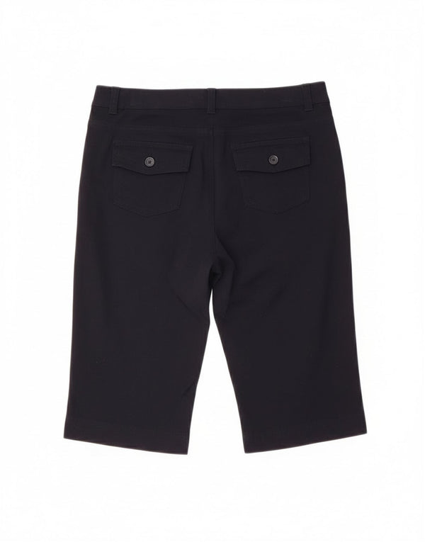 Izod Mädchen-Bermudashorts, 11–12 Jahre, W28, marineblaue Baumwolle