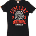 SUPERDRY Mens Graphic T-Shirt Top Small Navy Blue Cotton Vintage Superdry and Second-Hand Superdry from Messina Hembry 