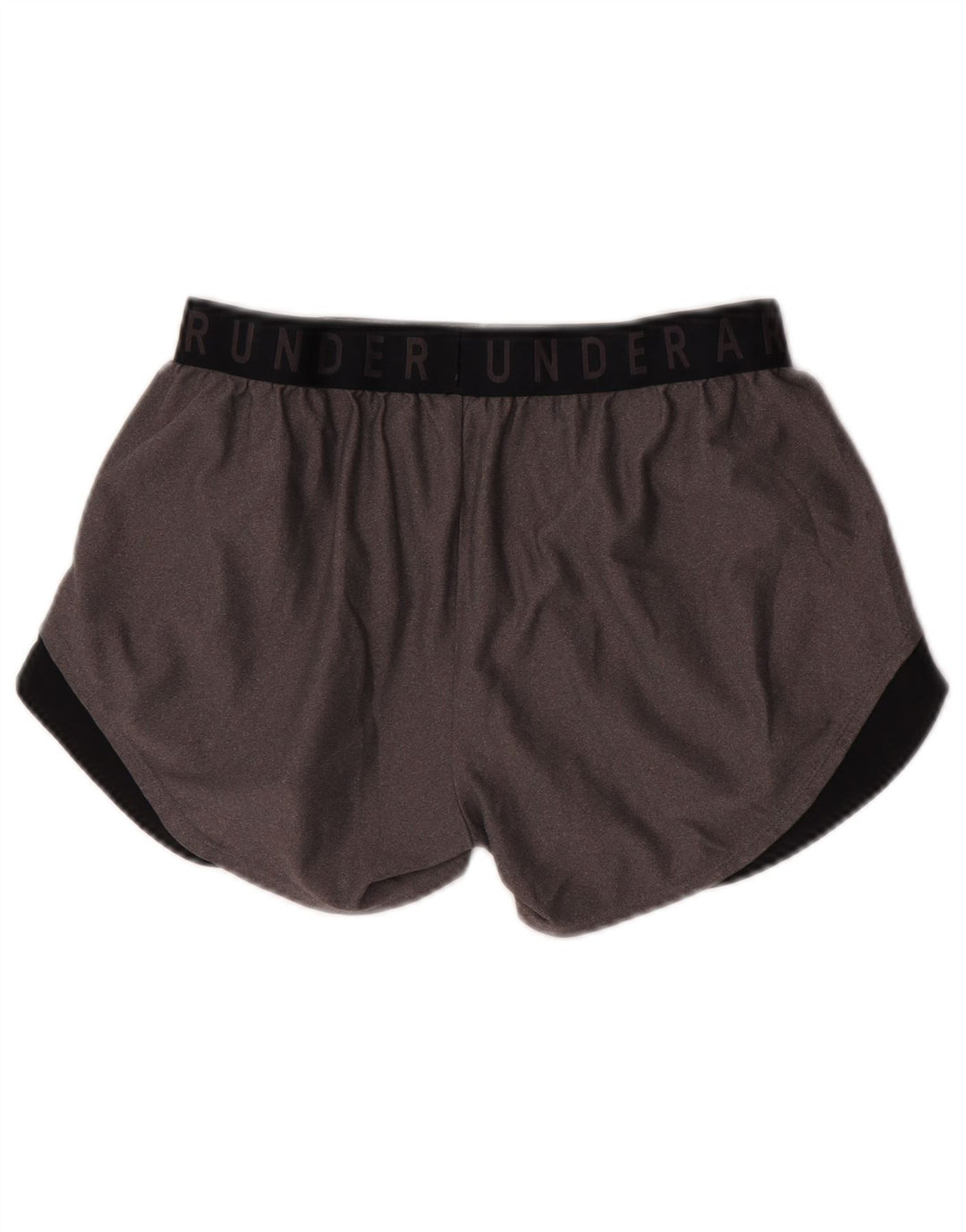 Under Armour Damen Sportshorts UK 12 Mittelgrau Polyester Sport