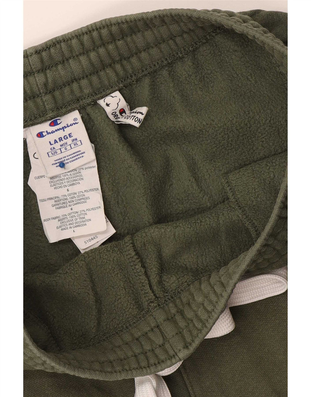 Champion Herren Cargo-Trainingshose, Jogginghose, groß, Khaki, Baumwolle