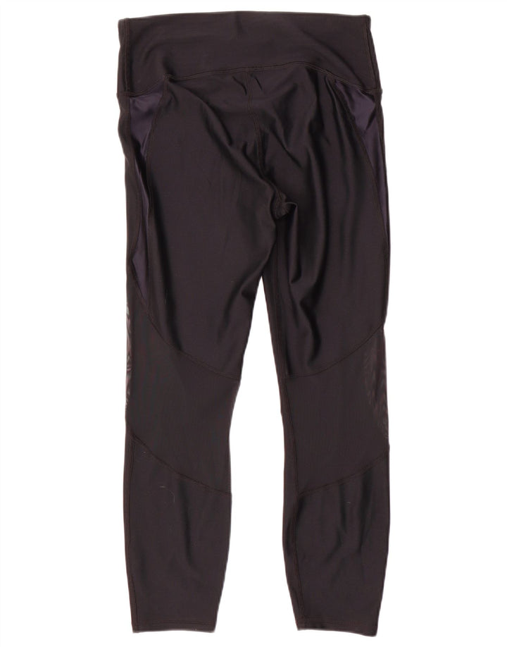 Under Armour Damen Leggings UK 14 Medium Schwarz