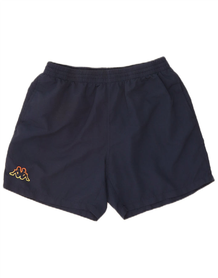 KAPPA Mens Sport Shorts XL  Navy Blue Polyester
