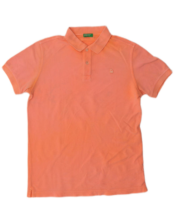 Benetton Poloshirt für Jungen, 13–14 Jahre, 3XL, Orange