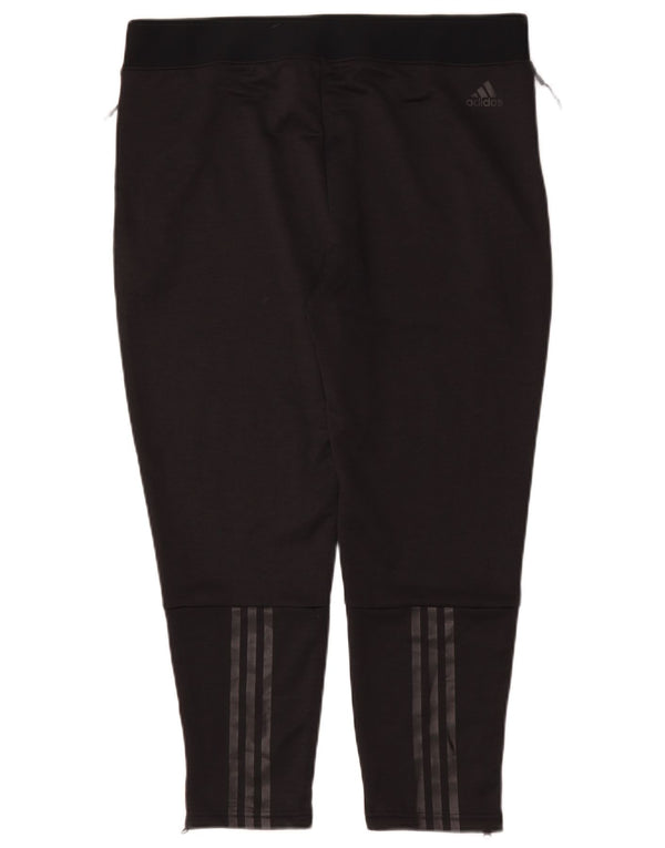 Adidas Damen Trainingshose UK 16/18 Large Schwarz Polyester