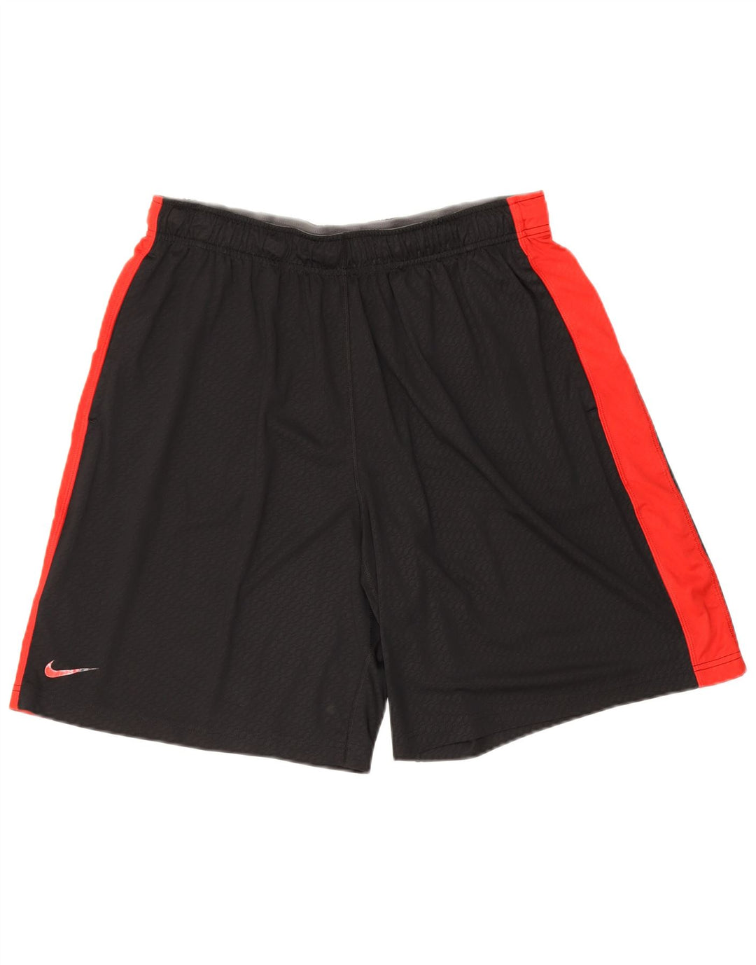 Nike Herren Dri Fit Sportshorts, groß, schwarzes Farbblock-Polyester