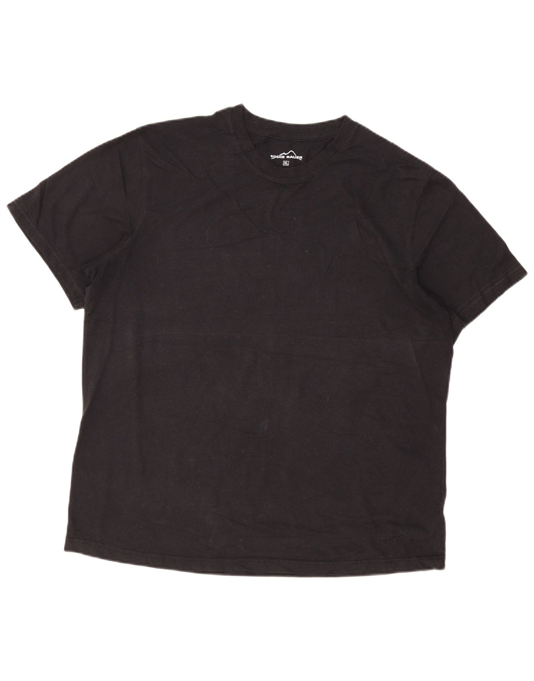 Eddie Bauer Herren T-Shirt Top XL Schwarz Baumwolle