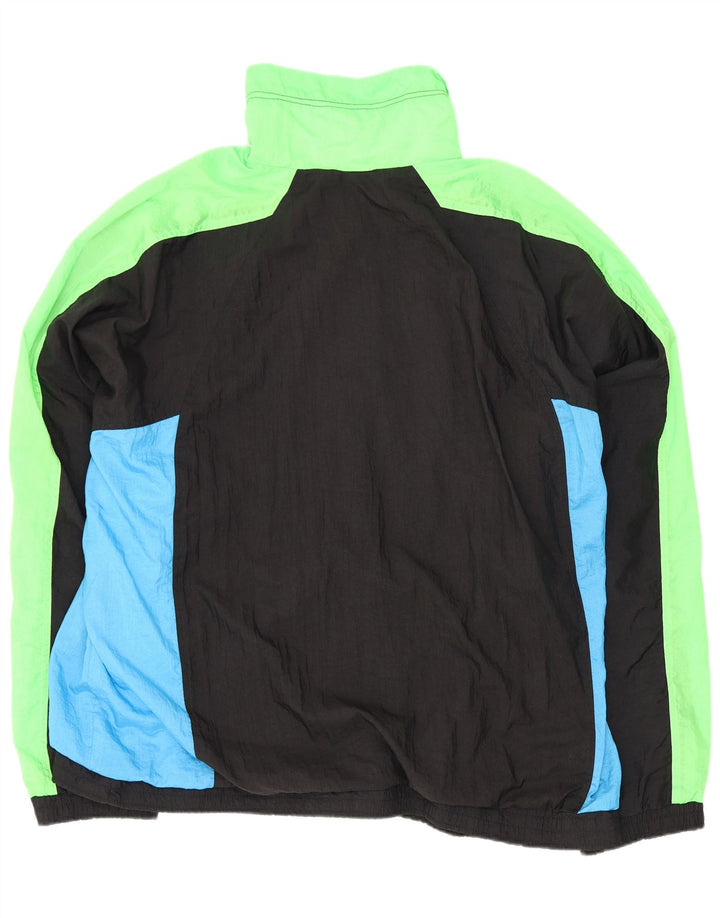 Rucanor Herren-Trainingsanzugoberteil, Jacke, 3XL, mehrfarbig, Colourblock-Nylon