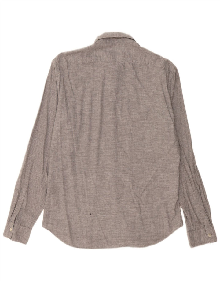 BURBERRY Herren BRIT Hemd mittelgraue Baumwolle