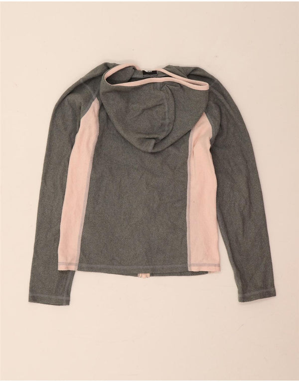The North Face Mädchen-Fleecejacke, 10–11 Jahre, Mittelgrau, Farbblock