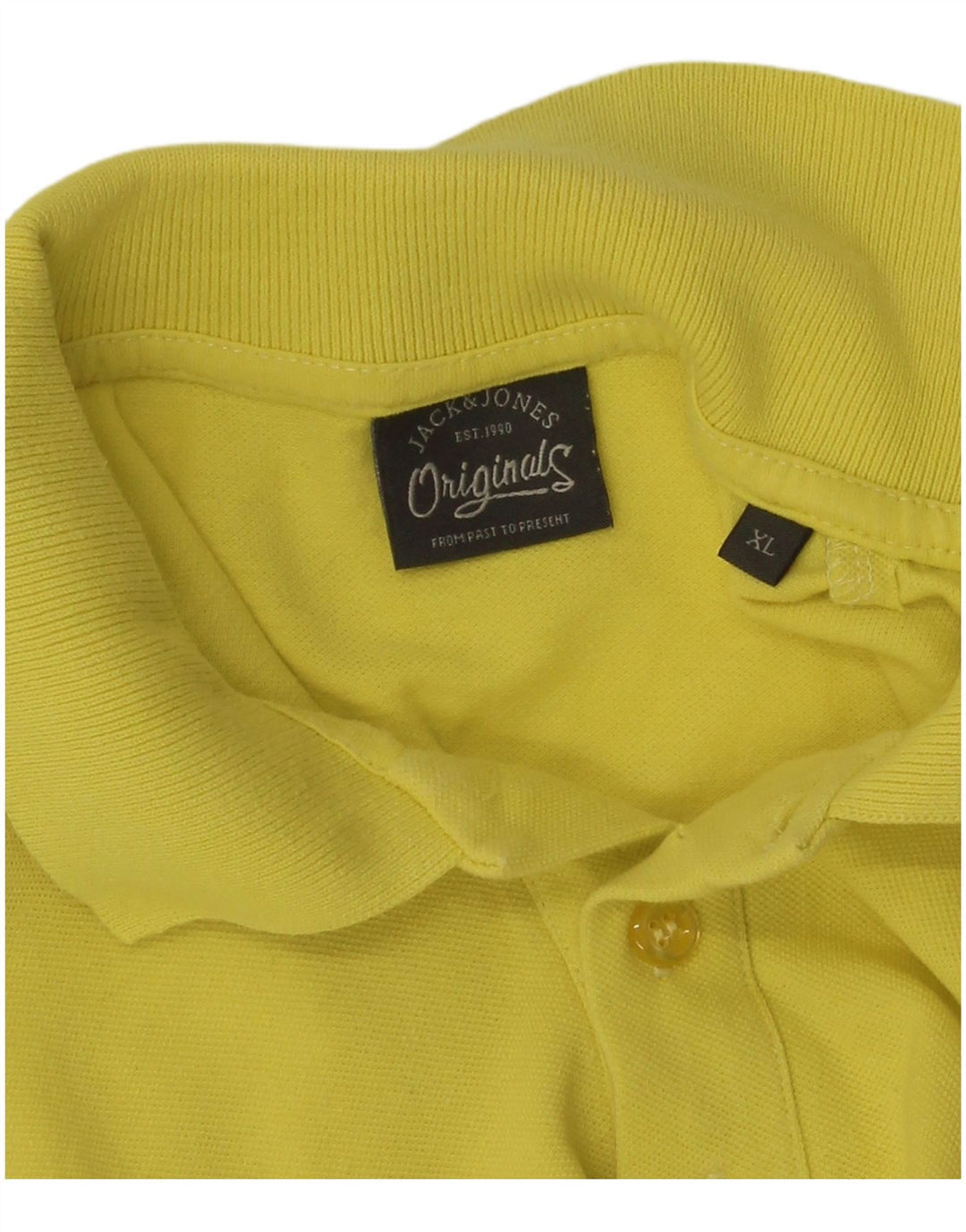 Jack & Jones Herren Poloshirt XL Gelb