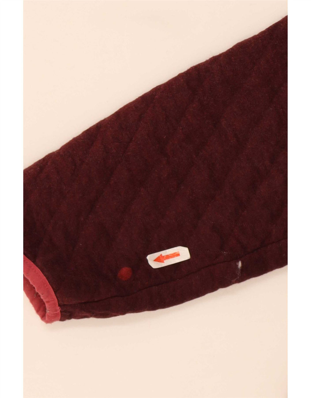 Orvis Damen-Sweatshirt mit Knopfkragen, UK 14, mittlere kastanienbraune Baumwolle
