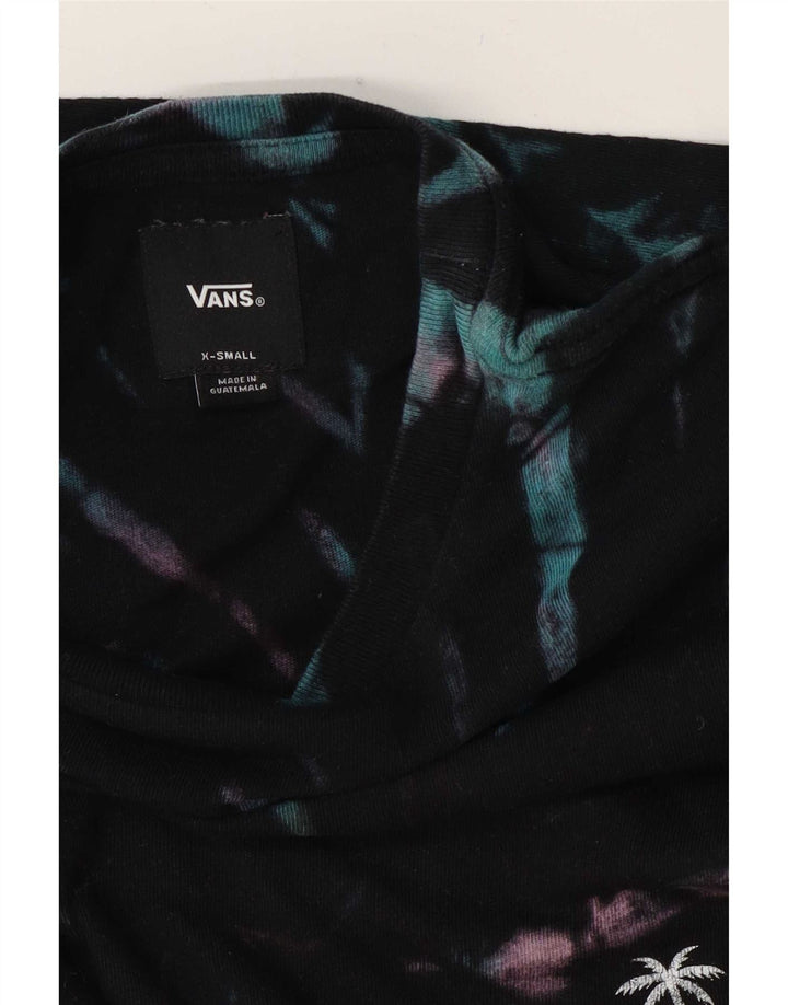 Vans Herren Top Langarm XS Black Tie Dye