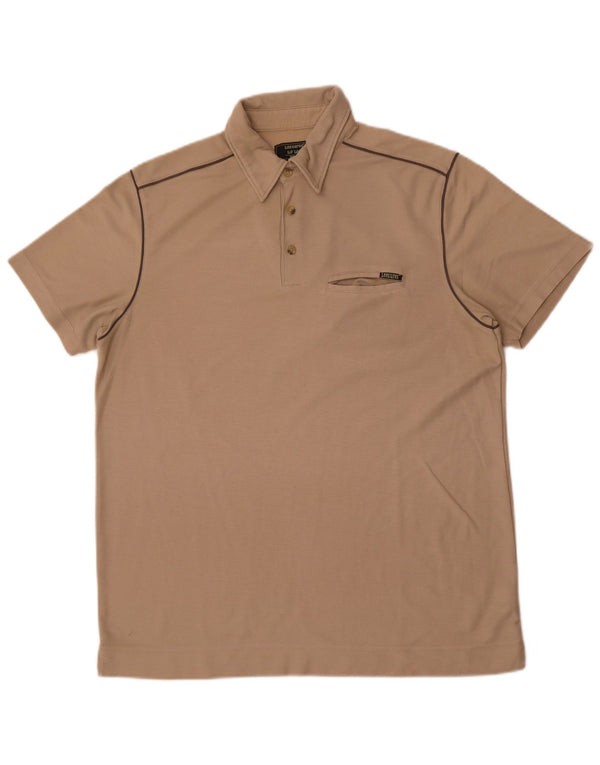 Lee Herren Poloshirt XL Beige Polyester