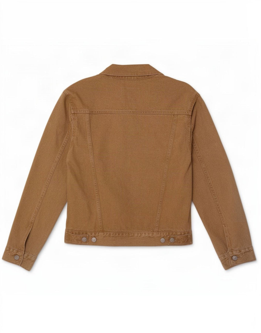 Levi's Herren Jeansjacke UK 36 Small Beige Baumwolle