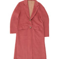 Marks & Spencer Damenmantel UK 8 Small Rosa Polyester