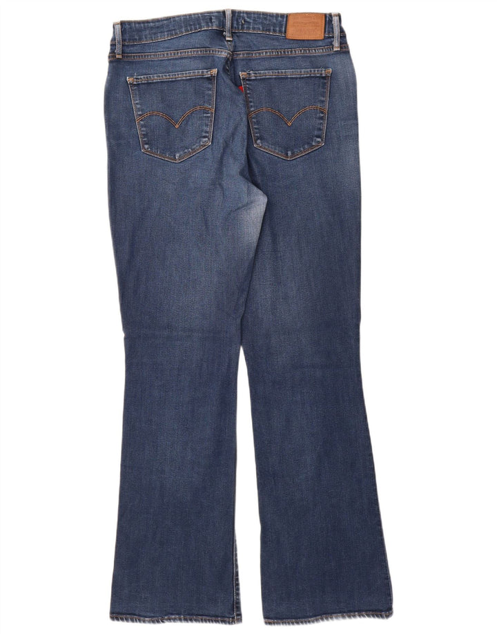 Levi's Damen 725 High Rise Bootcut Jeans W31 L32 Blaue Baumwolle