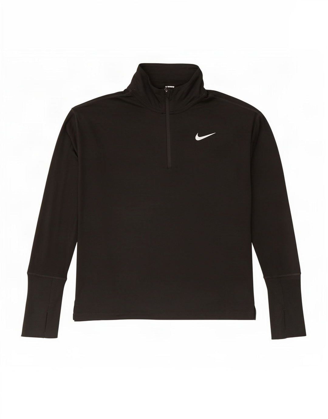 Nike Herren Dri Fit Pullover-Trainingsanzug mit Reißverschluss, Größe S, Schwarz, Polyester