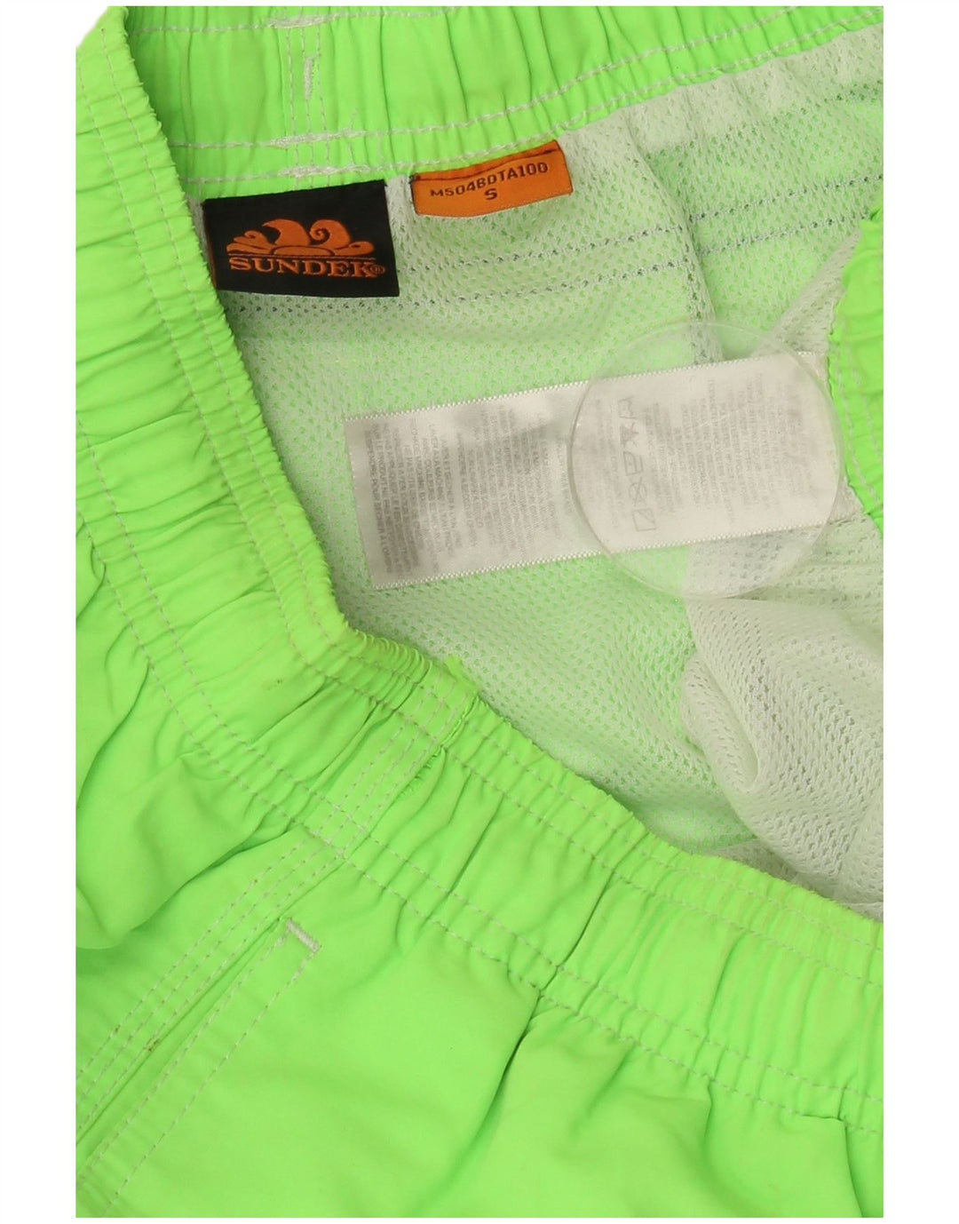 SUNDEK Herren-Badeshorts, Größe S, grün, Polyester