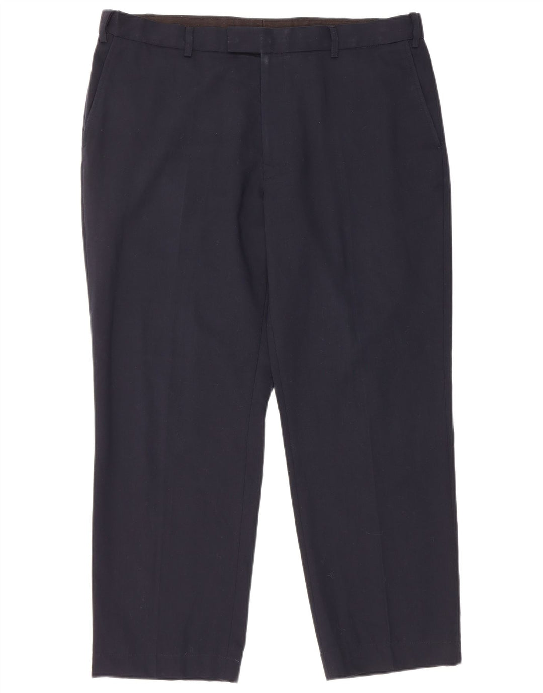 Marks & Spencer Herren-Anzughose in normaler Passform, W38 L27, Marineblau