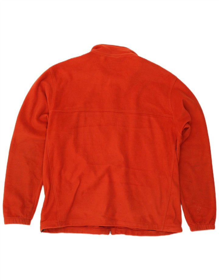 Columbia Herren Fleecejacke UK 42 XL Orange Polyester