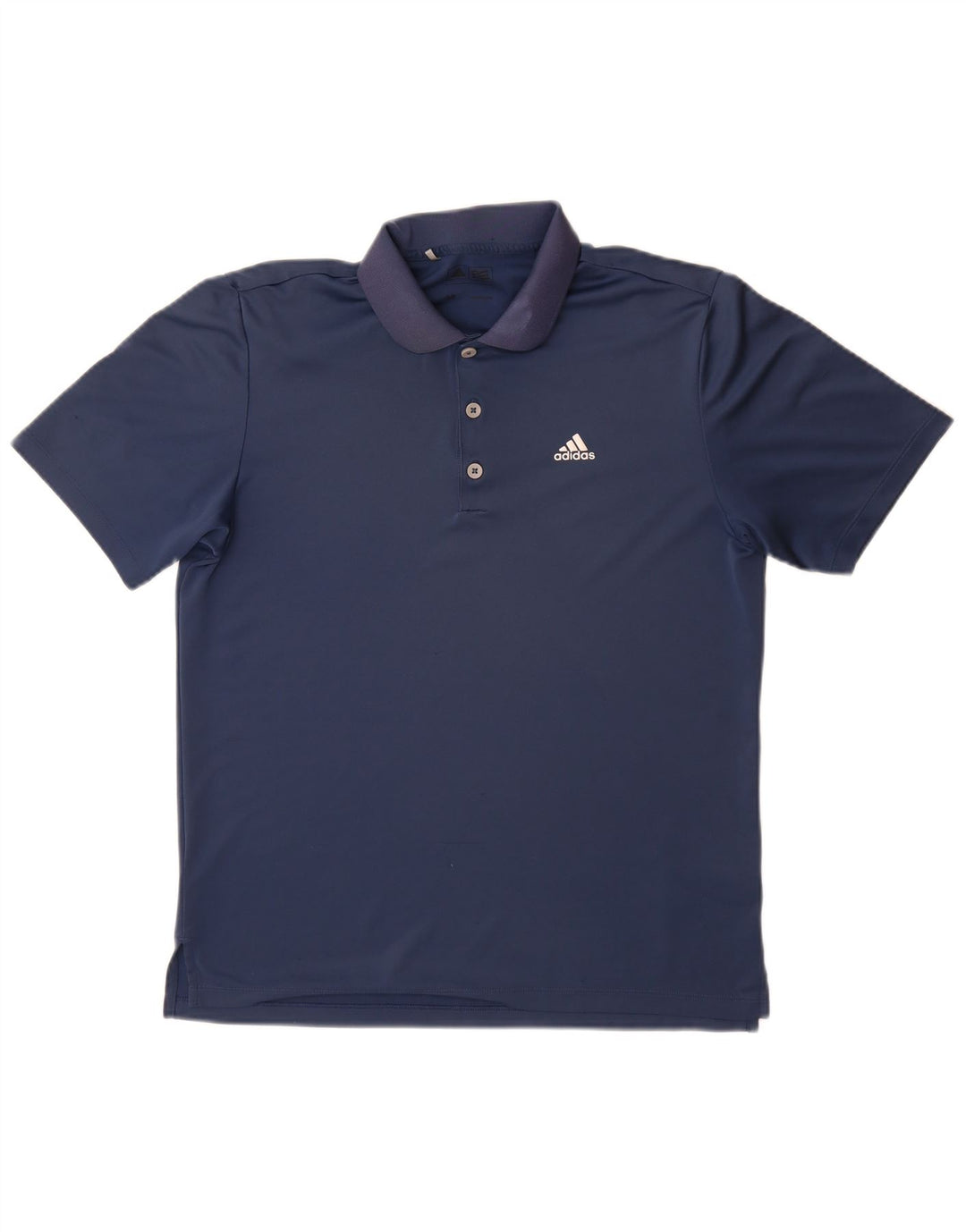 ADIDAS Herren Poloshirt Small Marineblau Polyester