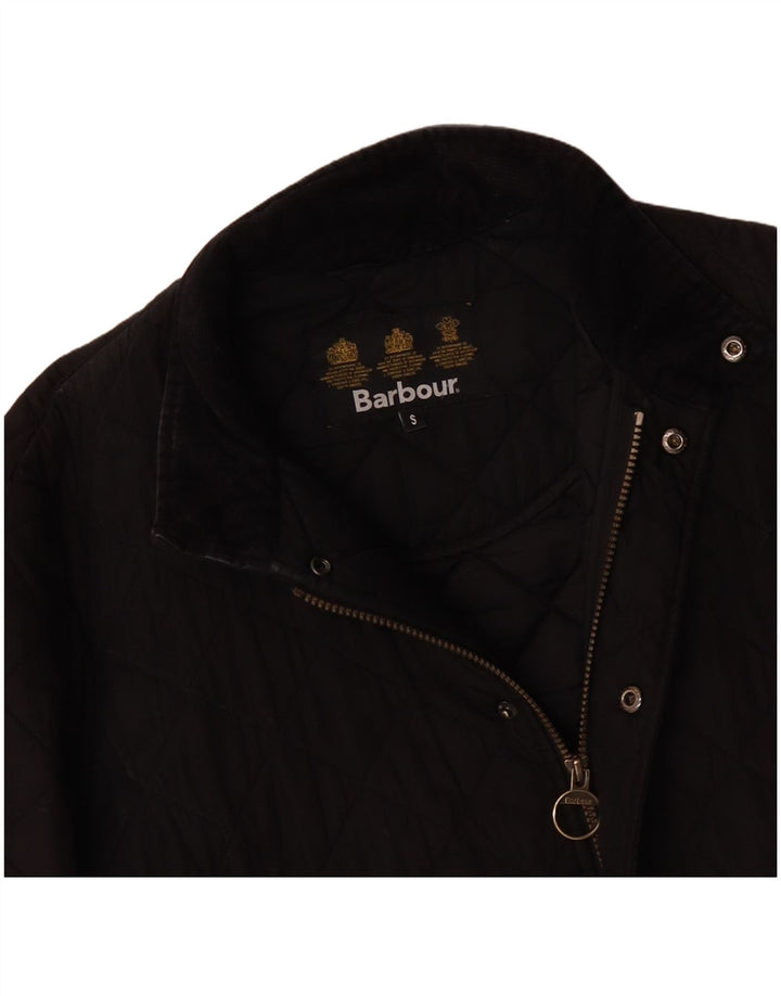 BARBOUR Herren Steppjacke UK 36 Small Schwarz