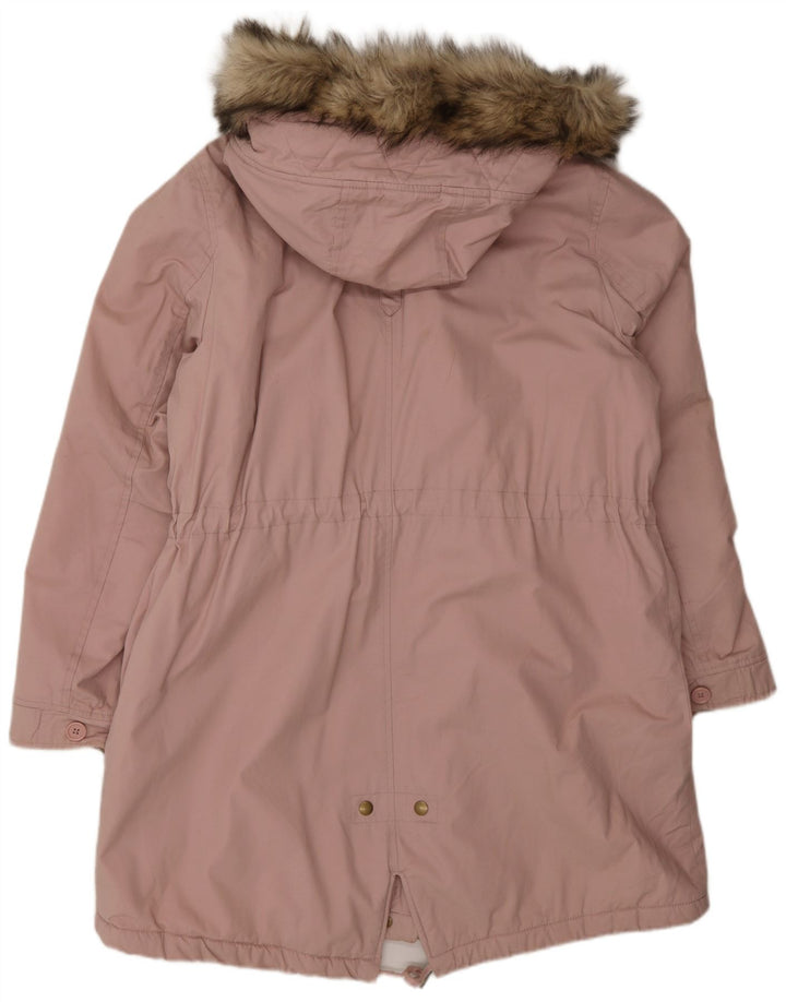 Marks & Spencer Damen-Parka mit Kapuze, übergroß, Gr. 16, Rosa