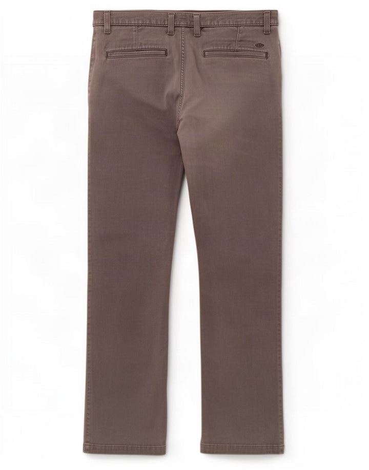 Dockers Slim Chino-Hose für Herren, W32, L29, graue Baumwolle